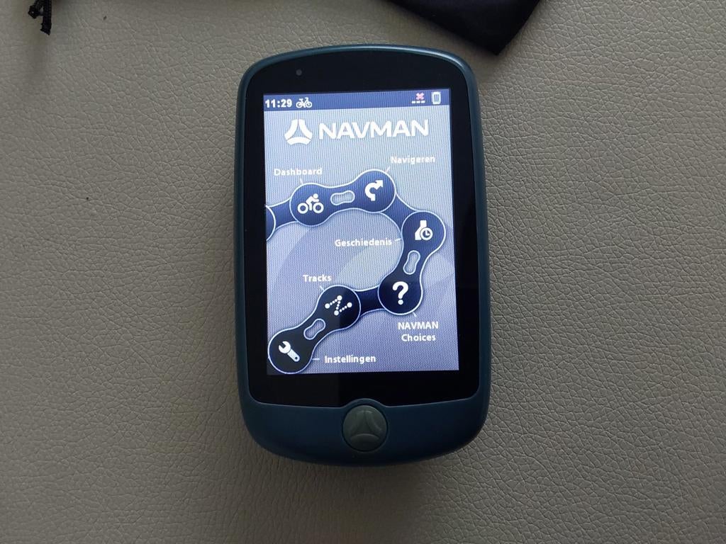 Navman Bike 1000 Fietsnavigatie GPS, Ophalen of Verzenden, Waterdicht, Zo goed als nieuw