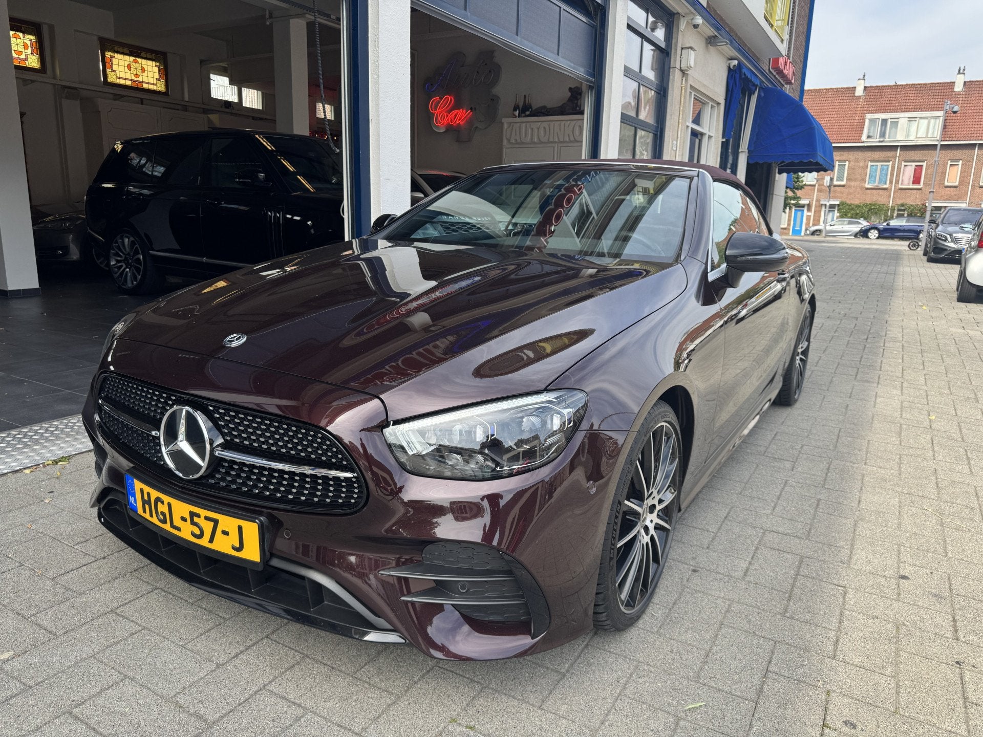 Mercedes-Benz E-Klasse Cabrio 400 d 4MATIC AMG/WIDESCREEN/SF, Auto's, Mercedes-Benz, Automaat, Euro 6, 2925 cc, Cabriolet