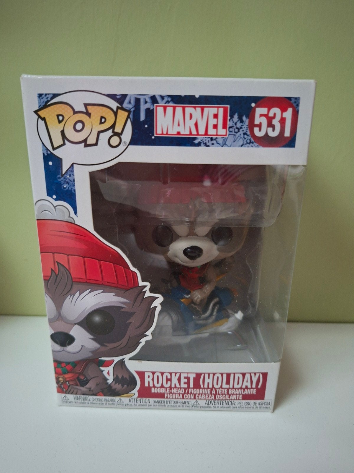 Funko Pop! Marvel 531 Rocket Guardians of the Galax, Ophalen of Verzenden, Nieuw