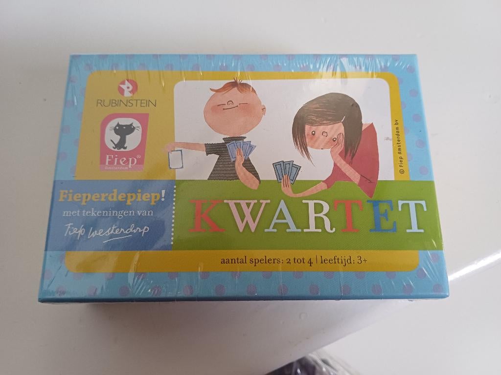 KWARTET FIEPERDEPIEP NIEUW GESEALED FIEP WESTENDORP, Ophalen of Verzenden, Nieuw, Kwartet(ten)