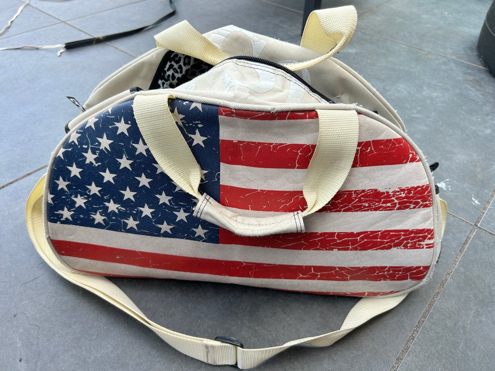 Hockey tas, Ophalen, Gebruikt