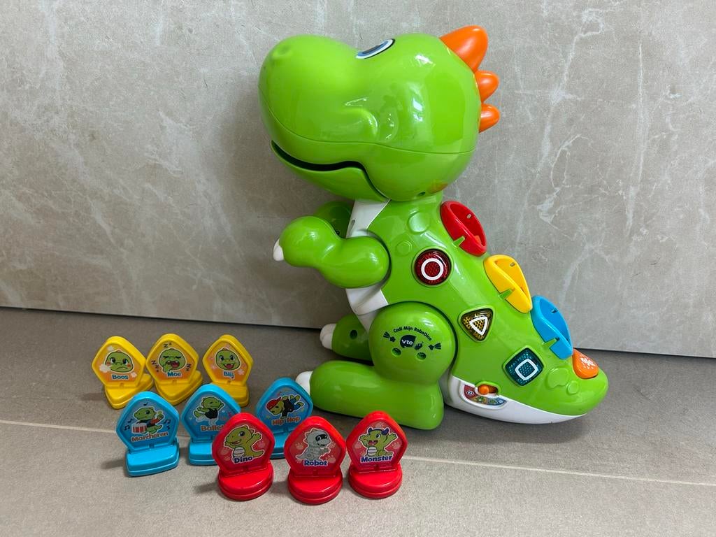VTech Codi de Leerdino - Interactieve Dino Speelgoed, Kinderen en Baby's, Speelgoed | Vtech, Ophalen of Verzenden, Gebruikt, 2 tot 4 jaar