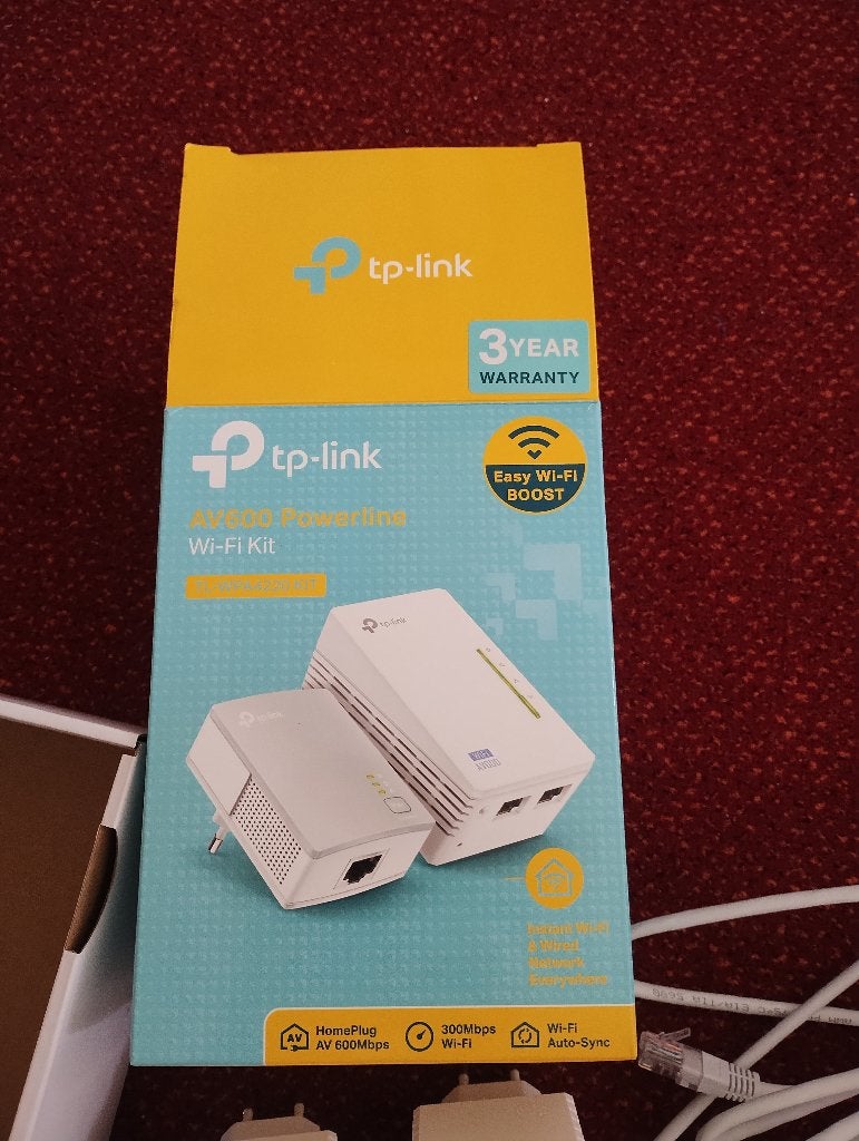 TP-link AV500 en AV600 Powerline Wi-Fi Kit, Ophalen of Verzenden, Gebruikt, Tp link