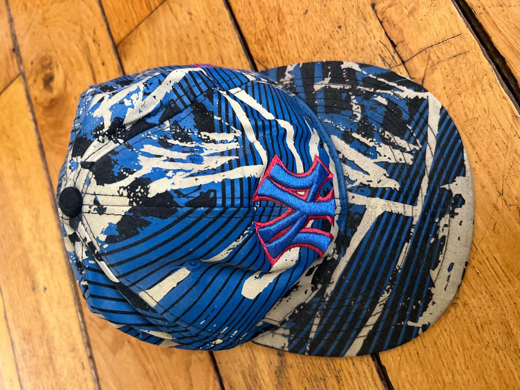 vintage New York yankees pet blauw, Kleding | Heren, Hoeden en Petten, Ophalen of Verzenden, New York yankees, Pet