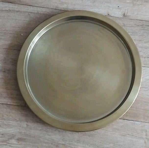 Schaal / Wandbord, Ophalen of Verzenden, Zo goed als nieuw, Rond, Overige materialen