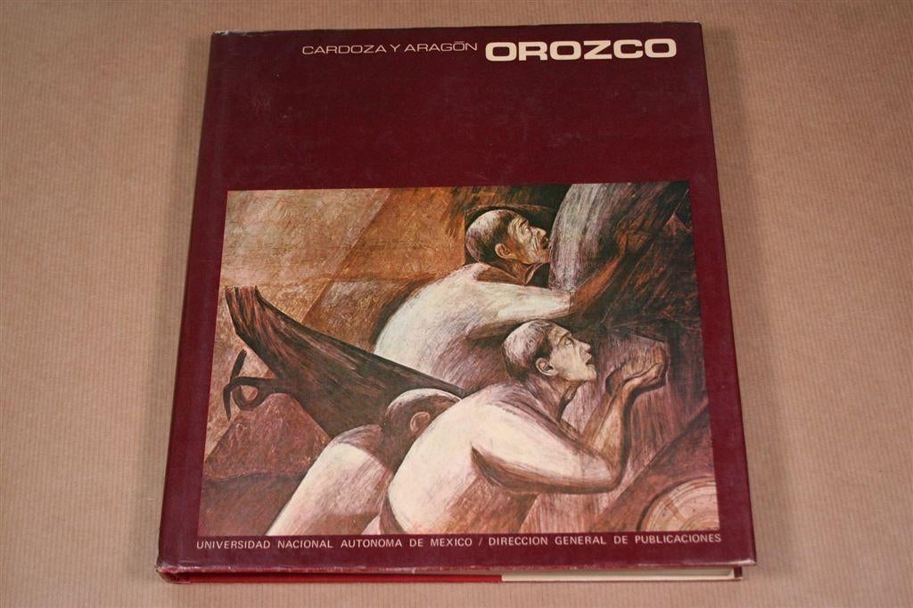 Orozco — Bijzonder Kunstboek Luis Cardoza y Aragón, Ophalen of Verzenden, Zo goed als nieuw
