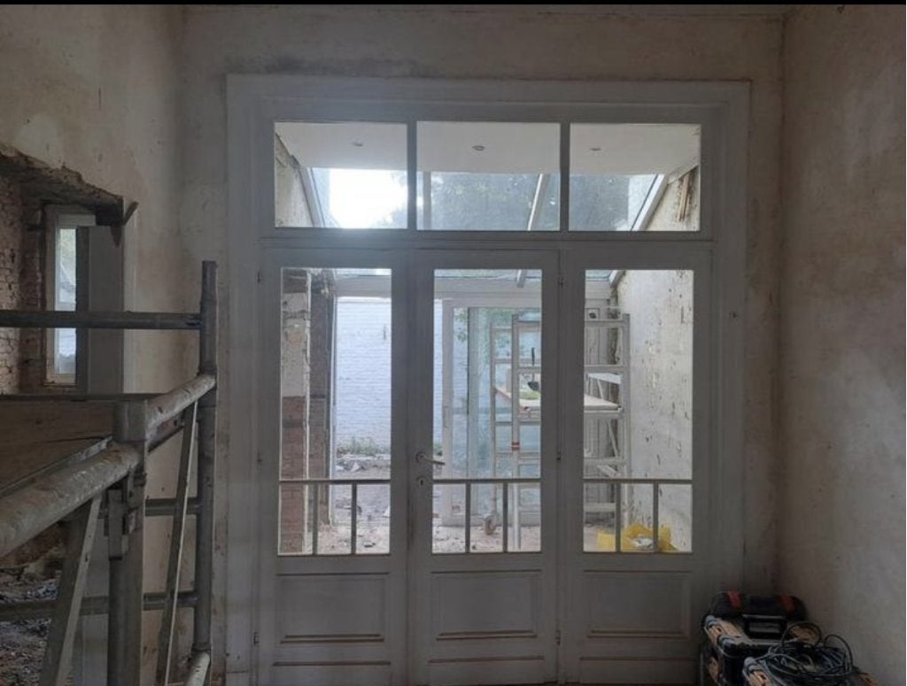 Prachtige ensuitedeuren uit 1920 met kozijn, Doe-het-zelf en Verbouw, La belle porte, Jurgen.hoogenboezem@gmail.com, Binnendeur