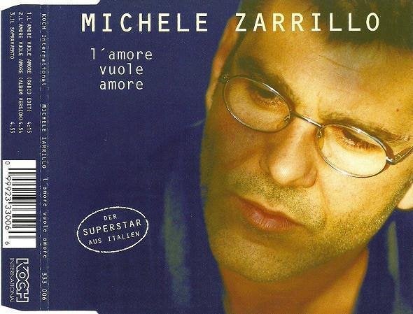 cd-maxi van Michele Zarrillo ‎– L\'Amore Vuole Amore, Verzenden, Zo goed als nieuw, Pop