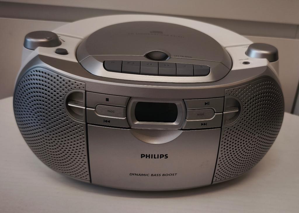 Philips AZ 1027   boombox, Ophalen, Philips, Draagbaar, Tuner of Radio