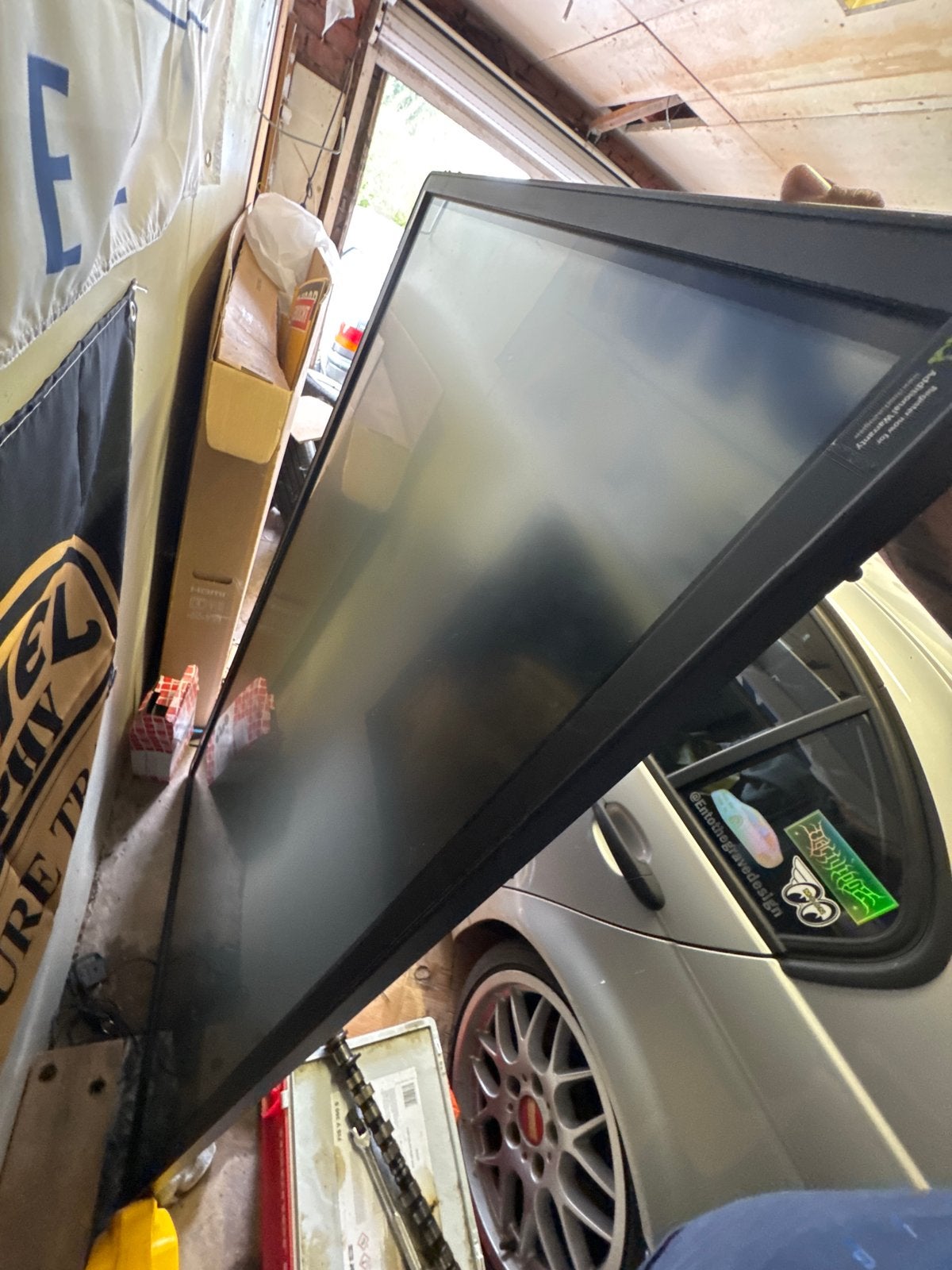 Digibord GRATIS AF TE HALEN, Audio, Tv en Foto, Gebruikt, 50 Hz, 100 cm of meer, Ophalen