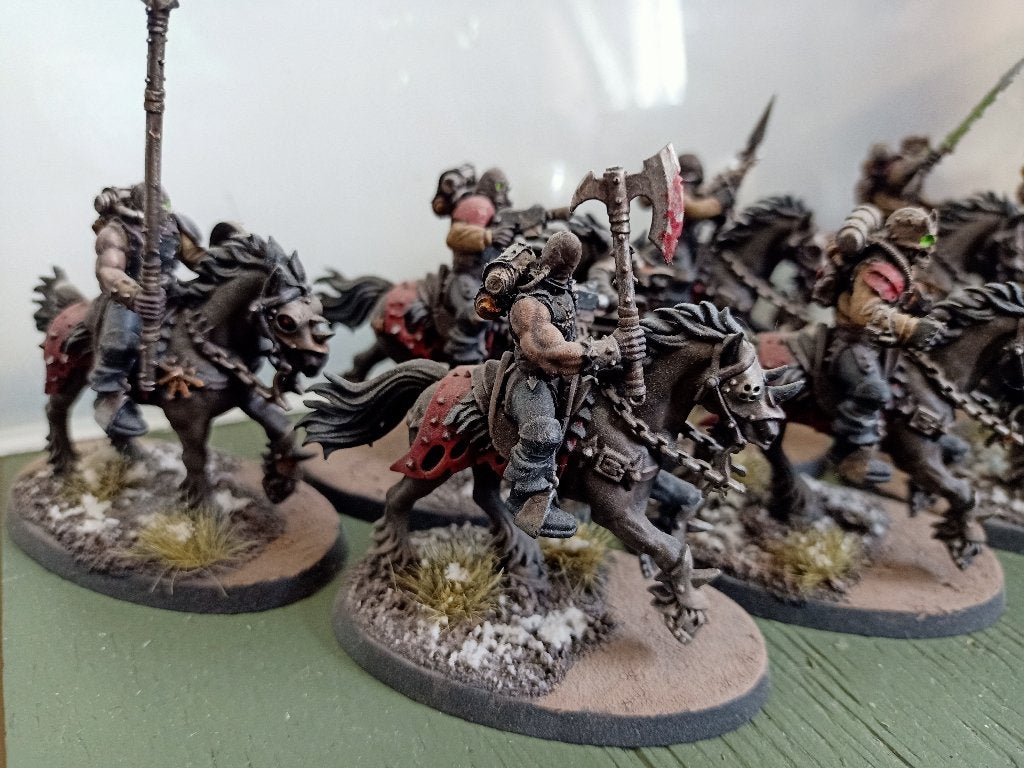 Renegade guard rough riders, Gebruikt, Figuurtje(s), Ophalen of Verzenden, Warhammer 40000