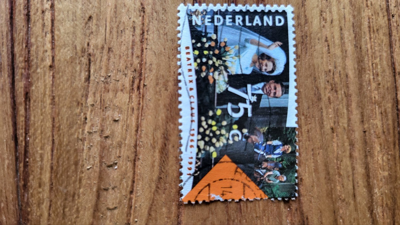 Nederland postzegel Beatrix & Claus 1966-1991, Postzegels en Munten, Ophalen of Verzenden, Na 1940, Gestempeld