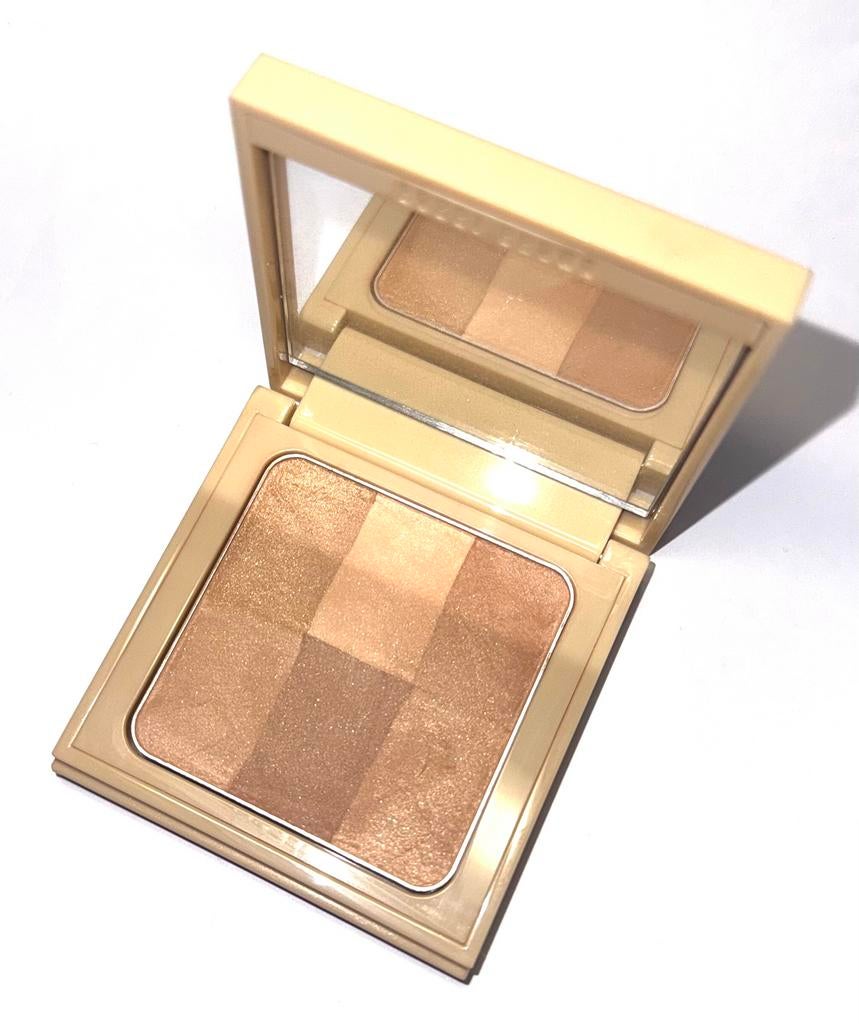 Bobbi brown nude finish illuminating powder buff, Ophalen of Verzenden, Zo goed als nieuw, Bruin, Ogen