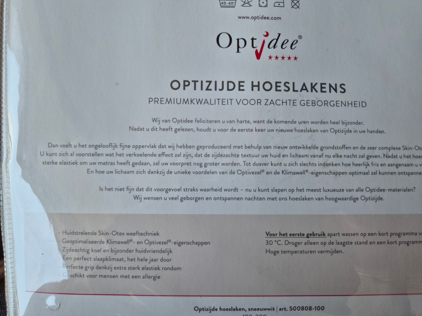Gezocht: Optizijde hoeslaken 160 x 200, Ophalen of Verzenden, Tweepersoons, Wit, Hoeslaken of Sloop