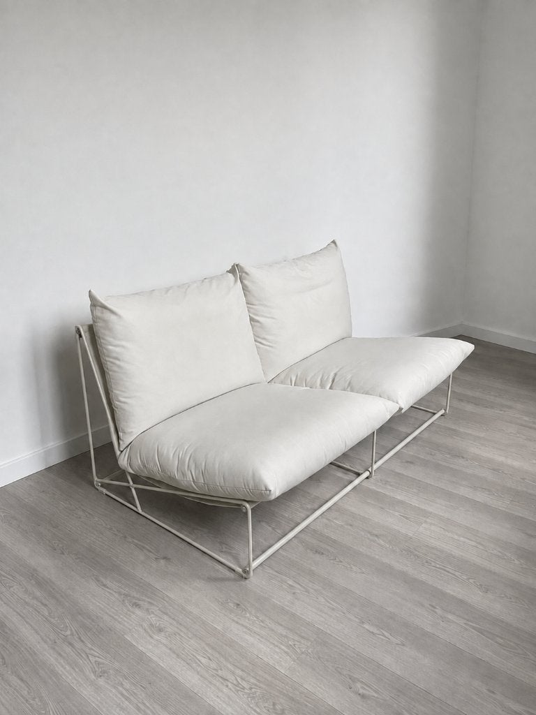 IKEA Hävsten 2-zitsbank beige zonder armleuningen, Tuin en Terras, Tuinsets en Loungesets, Zo goed als nieuw, Loungeset, Bank