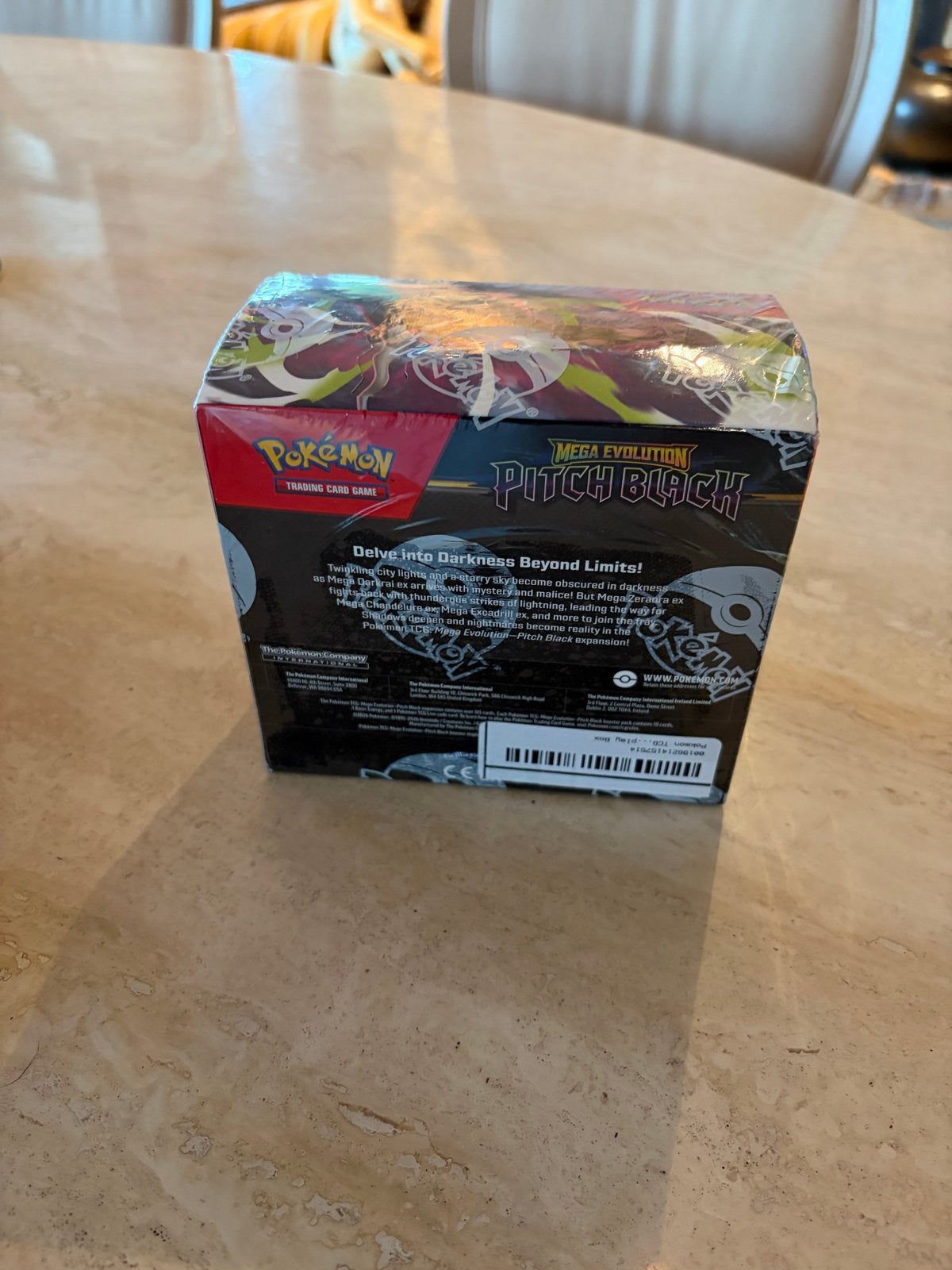 Pokémon Mega Evolution Pitch Black Booster Box, Ophalen of Verzenden, Nieuw, Boosterbox