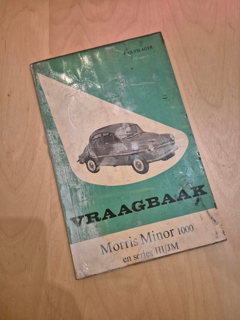 Vraagbaak Morris Minor 1000 en serie III/JM, Auto diversen, Handleidingen en Instructieboekjes, Ophalen of Verzenden