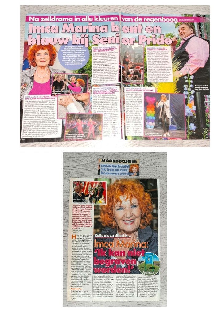 Imca Marina tijdschrift artikelen 3 pagina’s, Verzenden, Gebruikt, Boek, Tijdschrift of Artikel