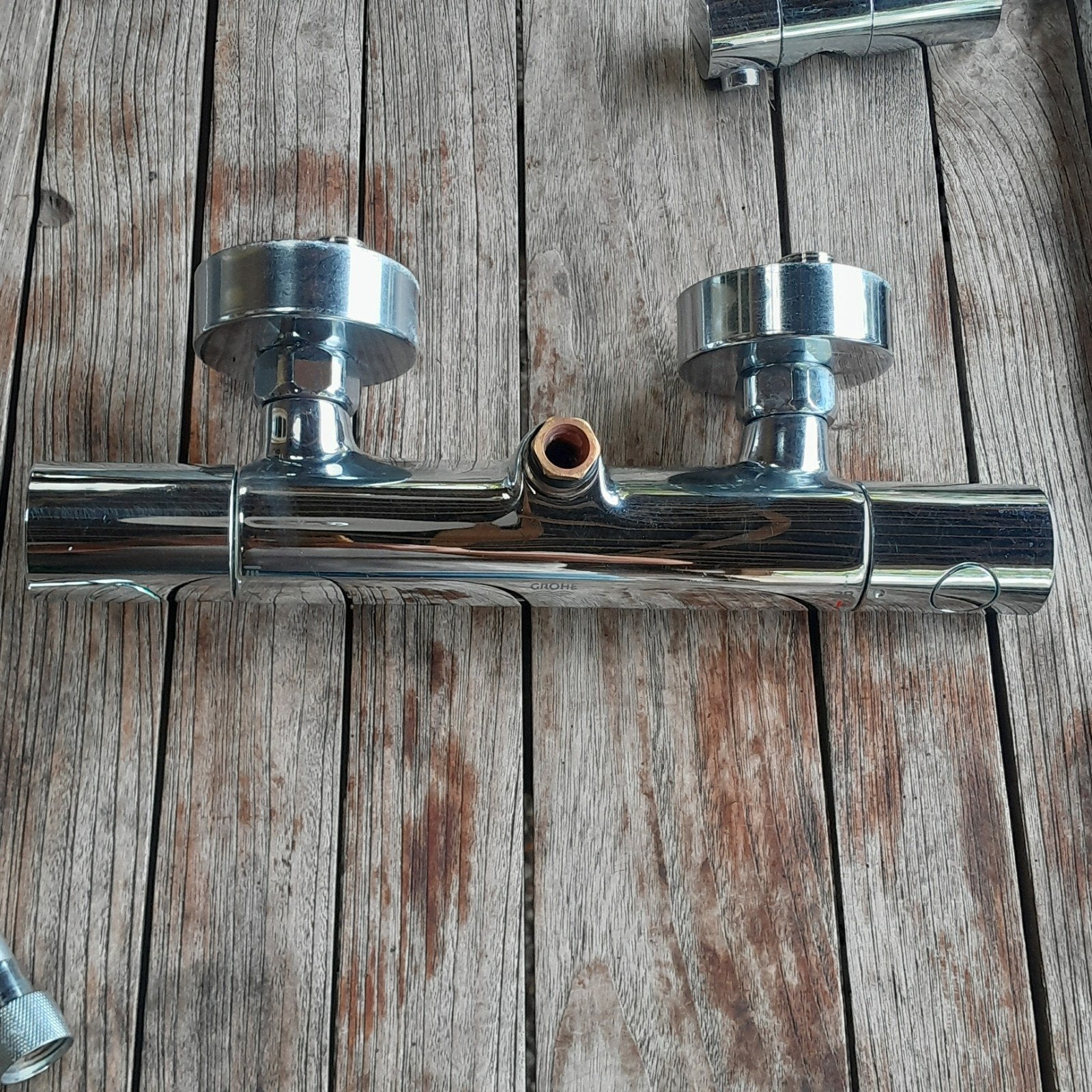 Grohe New Tempesta Cosmopolitan 160 regendoucheset, Ophalen of Verzenden, Gebruikt, Chroom, Douche