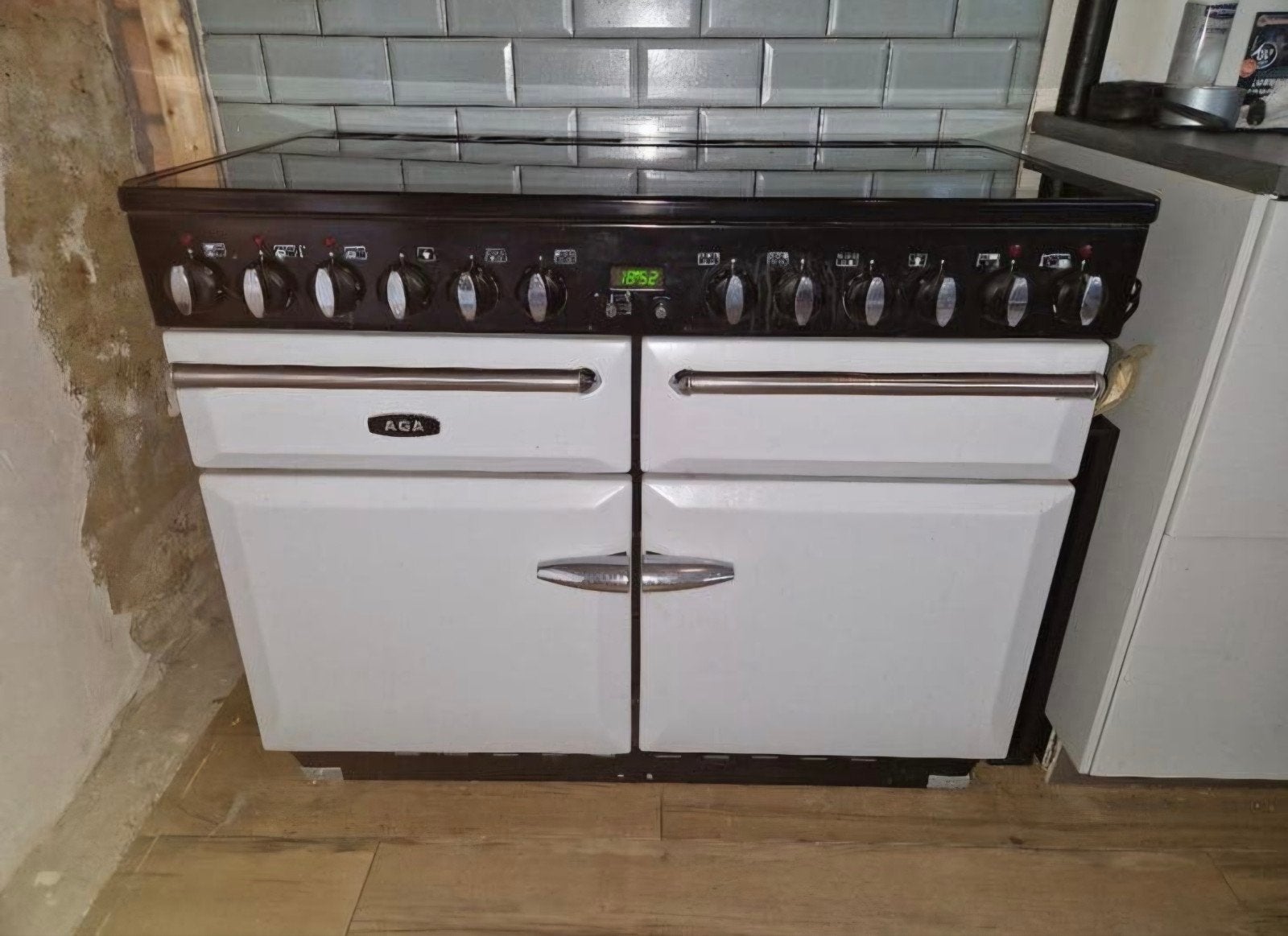 Aga Masterchef Deluxe 110 inductie, Ophalen, 60 cm of meer, Inductie, Vrijstaand