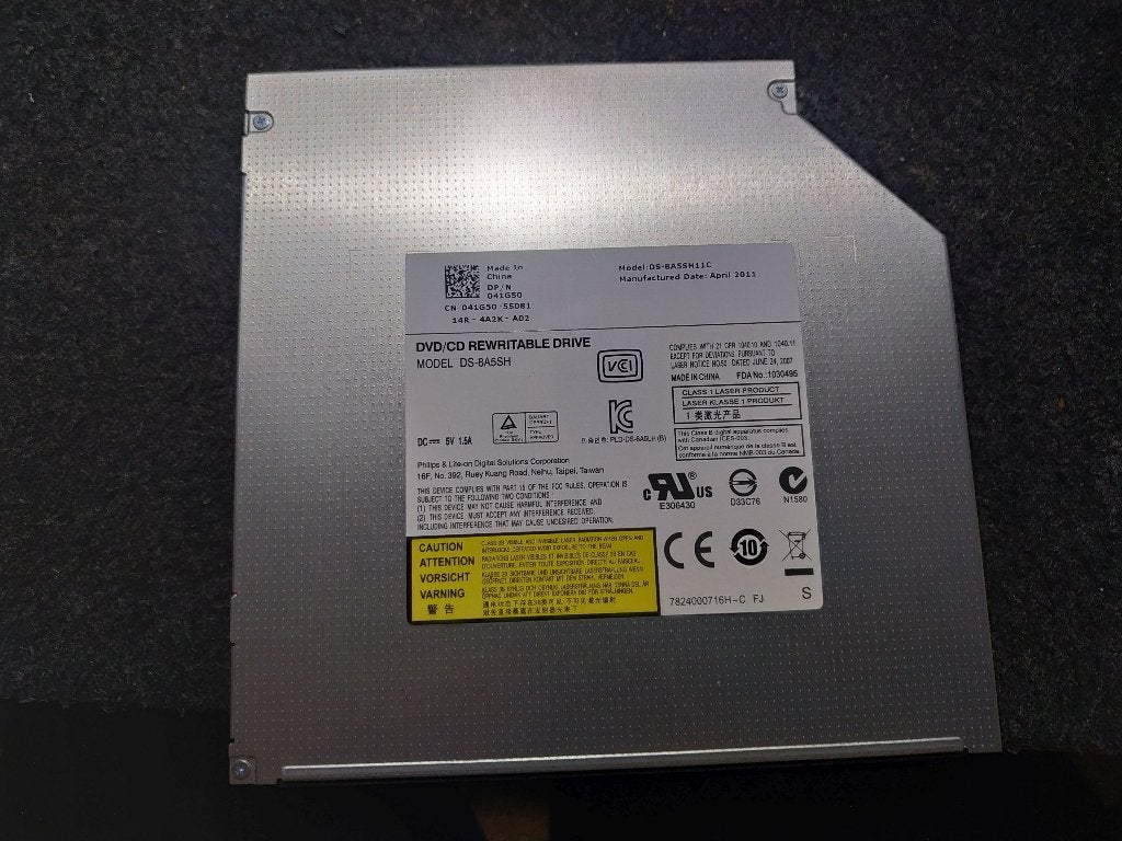 HP DU-8A5SHL112B - Super Multi 8X DVD - RW DL brande, Ophalen of Verzenden, Zo goed als nieuw, Dvd, Windows