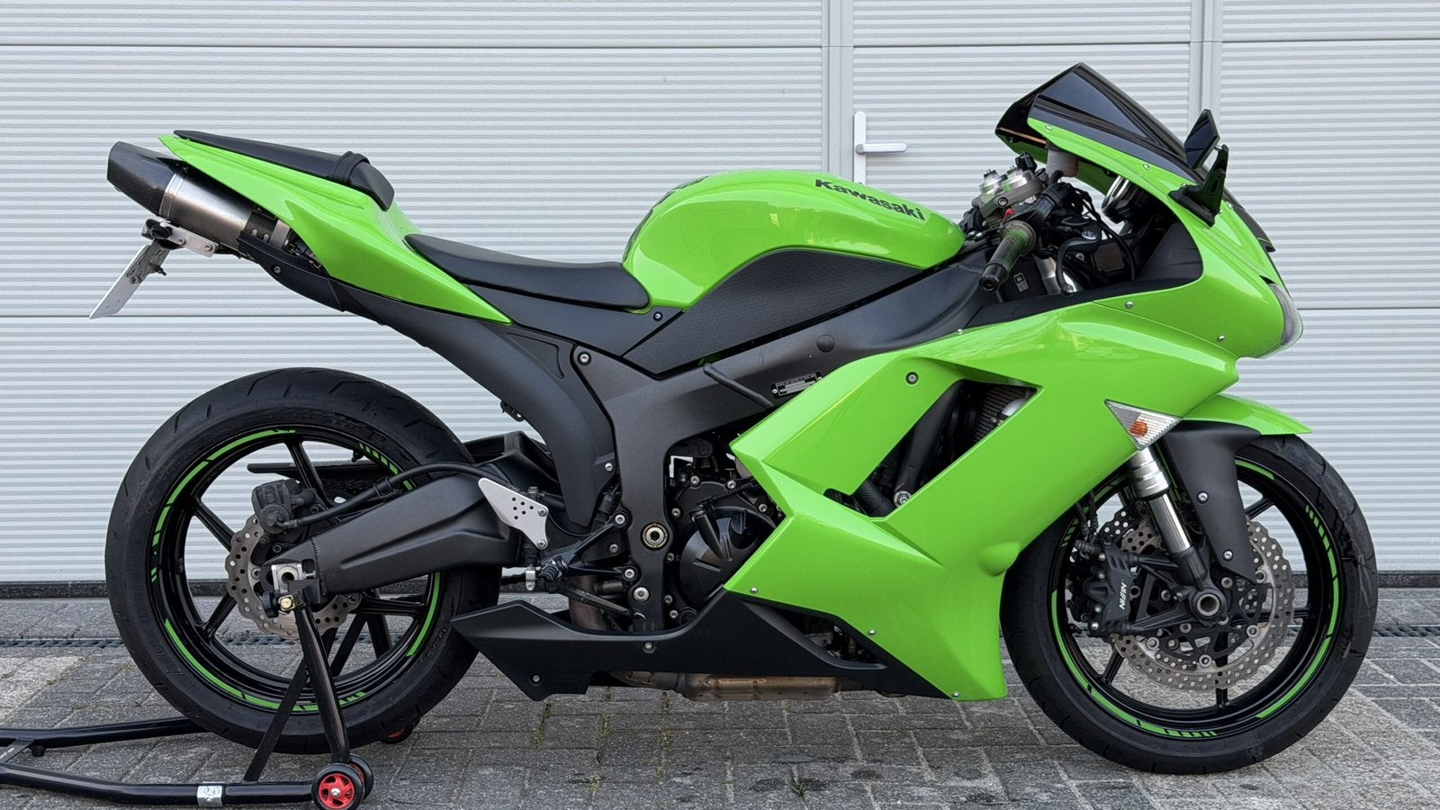 Kawasaki ZX6R 35KW, Motoren, Ophalen, Gebruikt