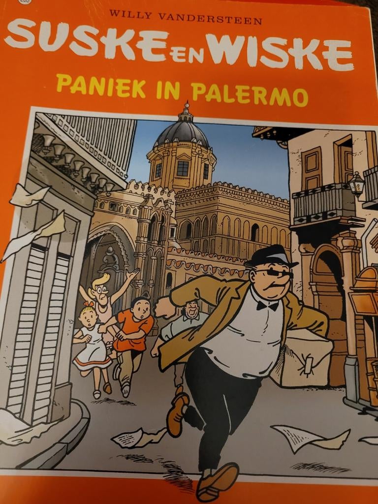 Suske en Wiske: Paniek in Palermo - Stripboek, Boeken, Eén stripboek, Ophalen of Verzenden, Gelezen, Willy Vandersteen