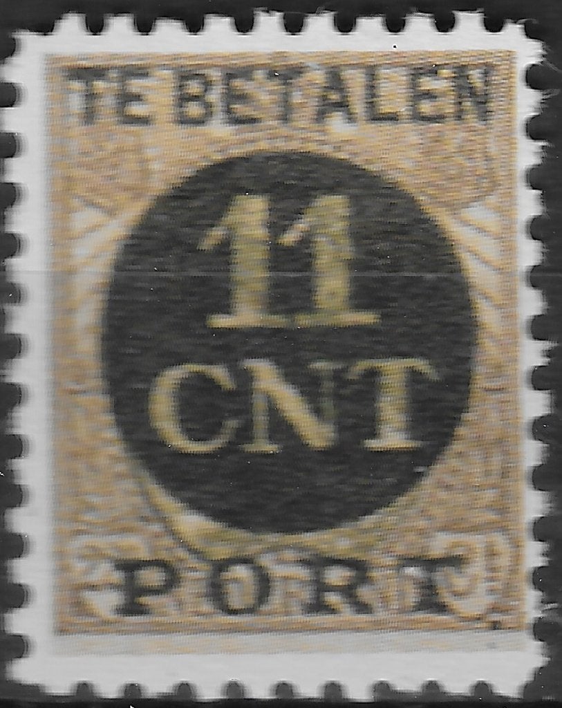 1924 | PV1,PV2 Postpakket- verrekenzegel2 | FACSIMILE |616|, Ophalen of Verzenden, T/m 1940