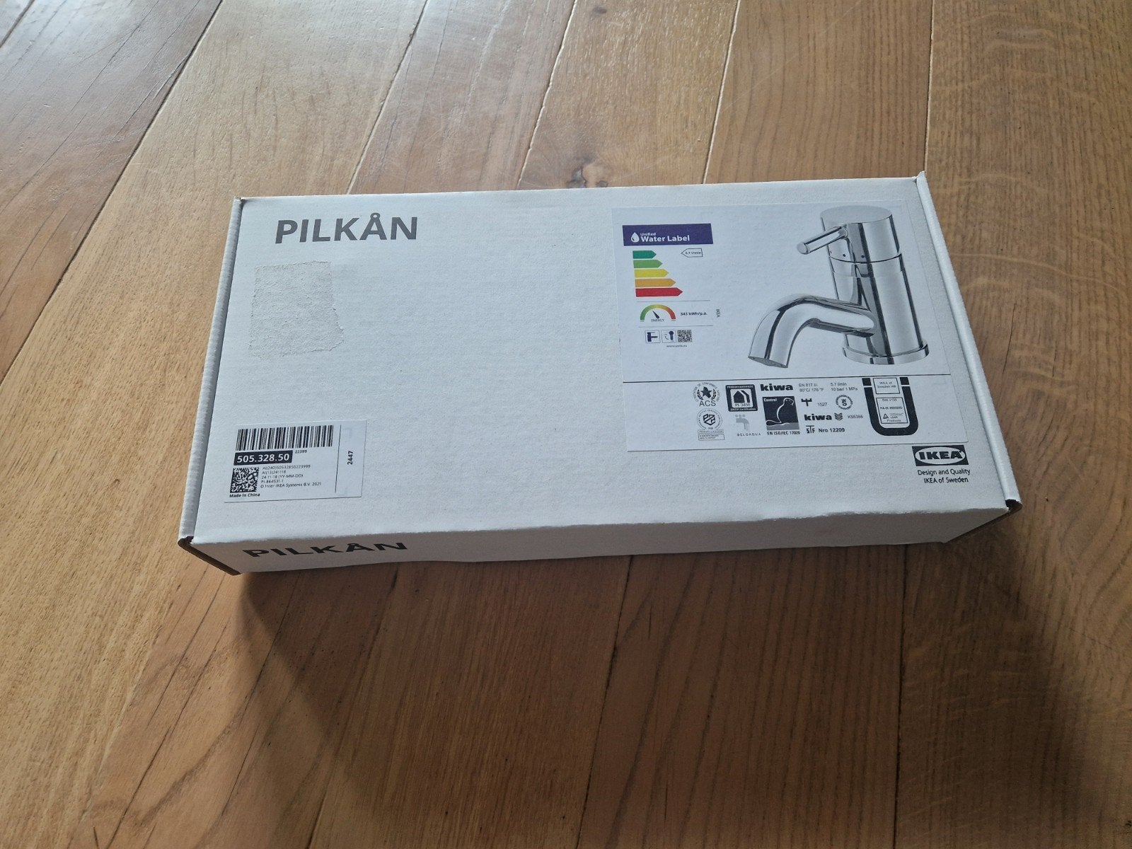 PILKÅN Wastafelmengkraan Ikea, Huis en Inrichting, Badkamer | Badkamermeubels, Ophalen, Overige typen, Nieuw, 50 tot 100 cm