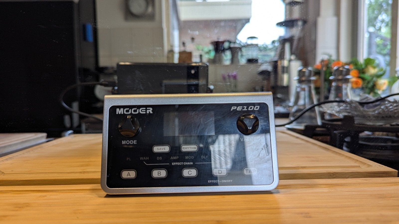 Mooer PE100 Multi-effect Gitaar Processor, Muziek en Instrumenten, Effecten, Ophalen of Verzenden, Zo goed als nieuw, Delay of Echo