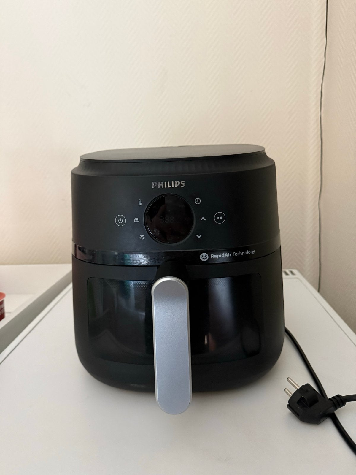Philips Airfryer NA231/00 - 6.2 L, Ophalen of Verzenden, Zo goed als nieuw, Airfryer XL, 1000 t/m 1499 gram