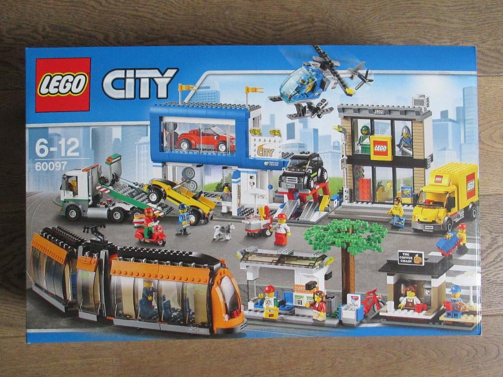 LEGO City * STADSPLEIN / CITY SQUARE * 60097 * Nieuw, Ophalen, Lego, Nieuw, Complete set