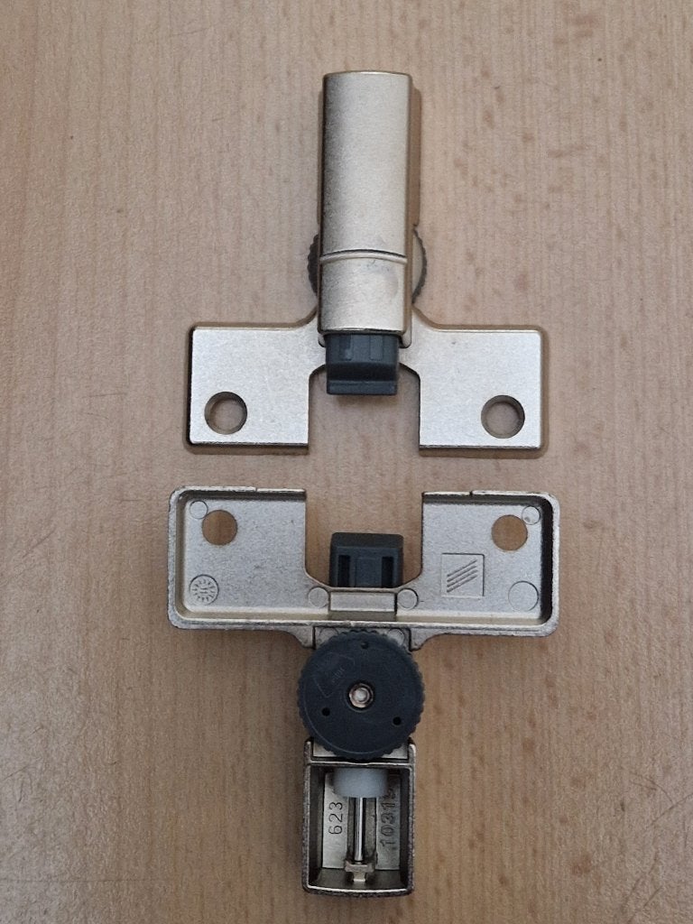 Hettich soft close dempers, Ophalen of Verzenden, Nieuw, Rvs, Scharnier