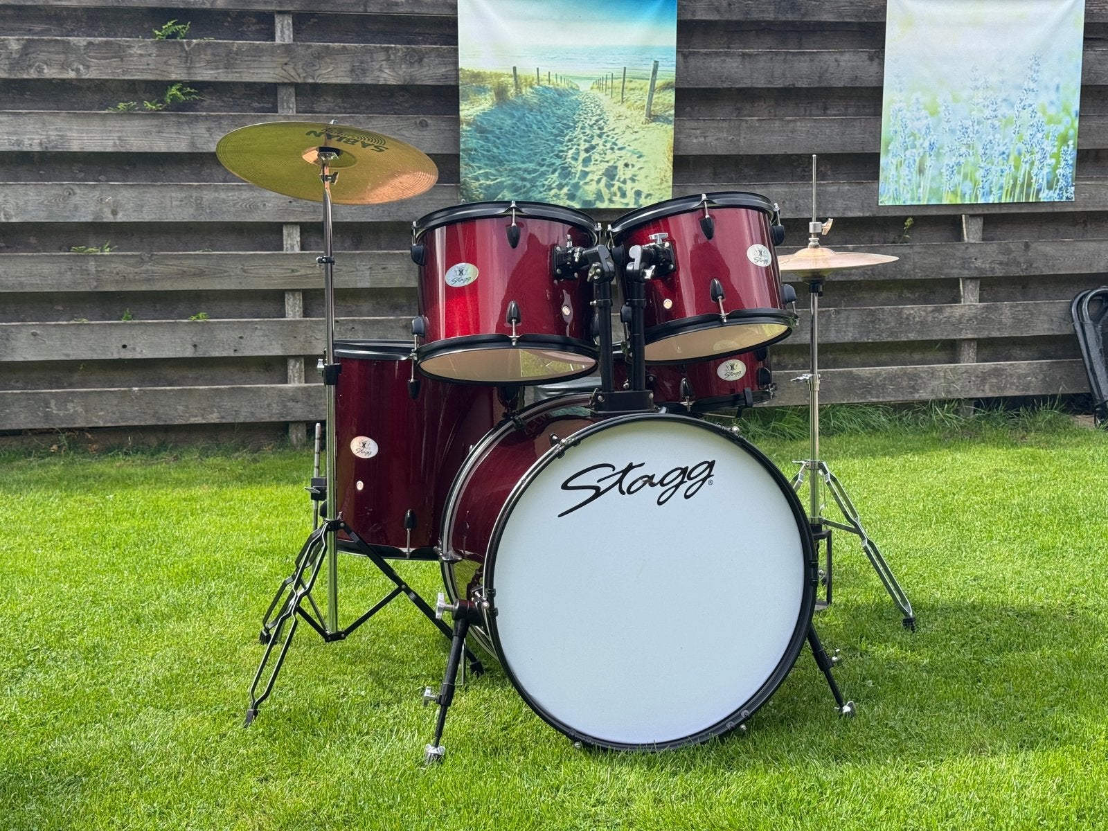 Stagg drumstel compleet, Ophalen, Zo goed als nieuw, Overige merken