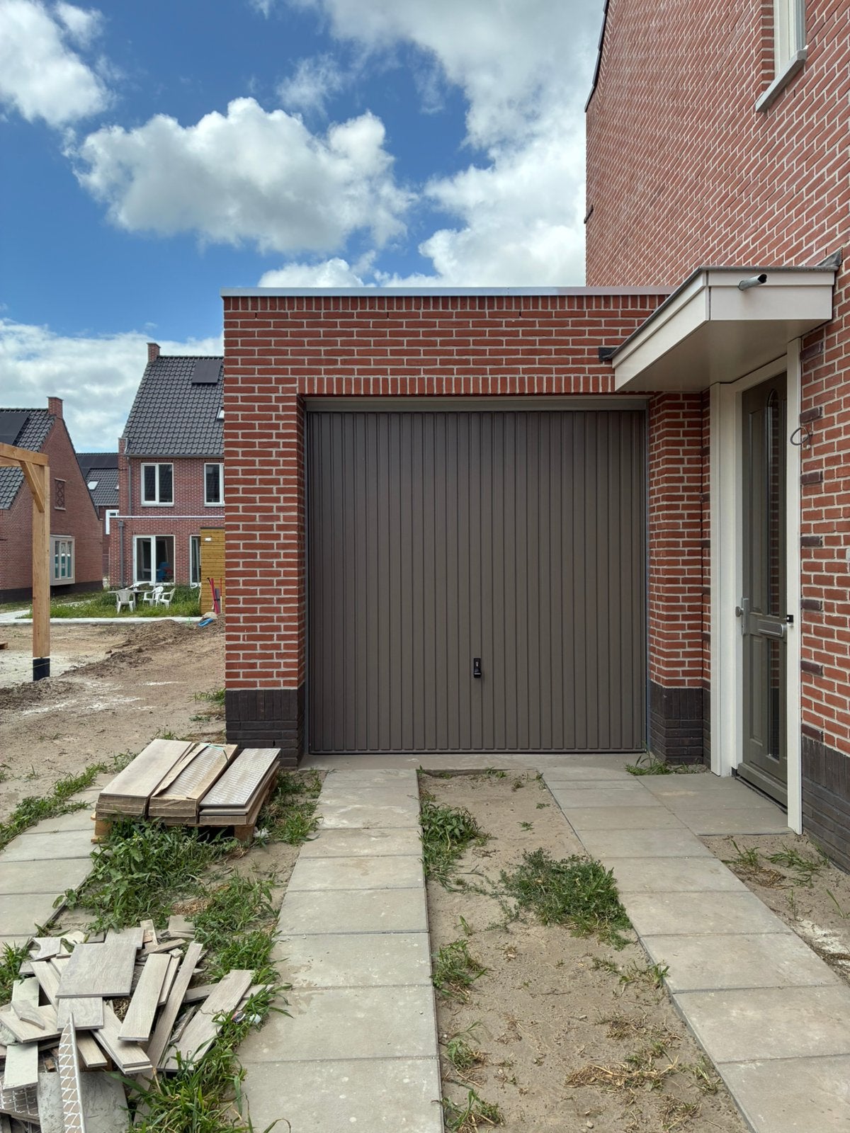Garagedeur te koop!, Ophalen