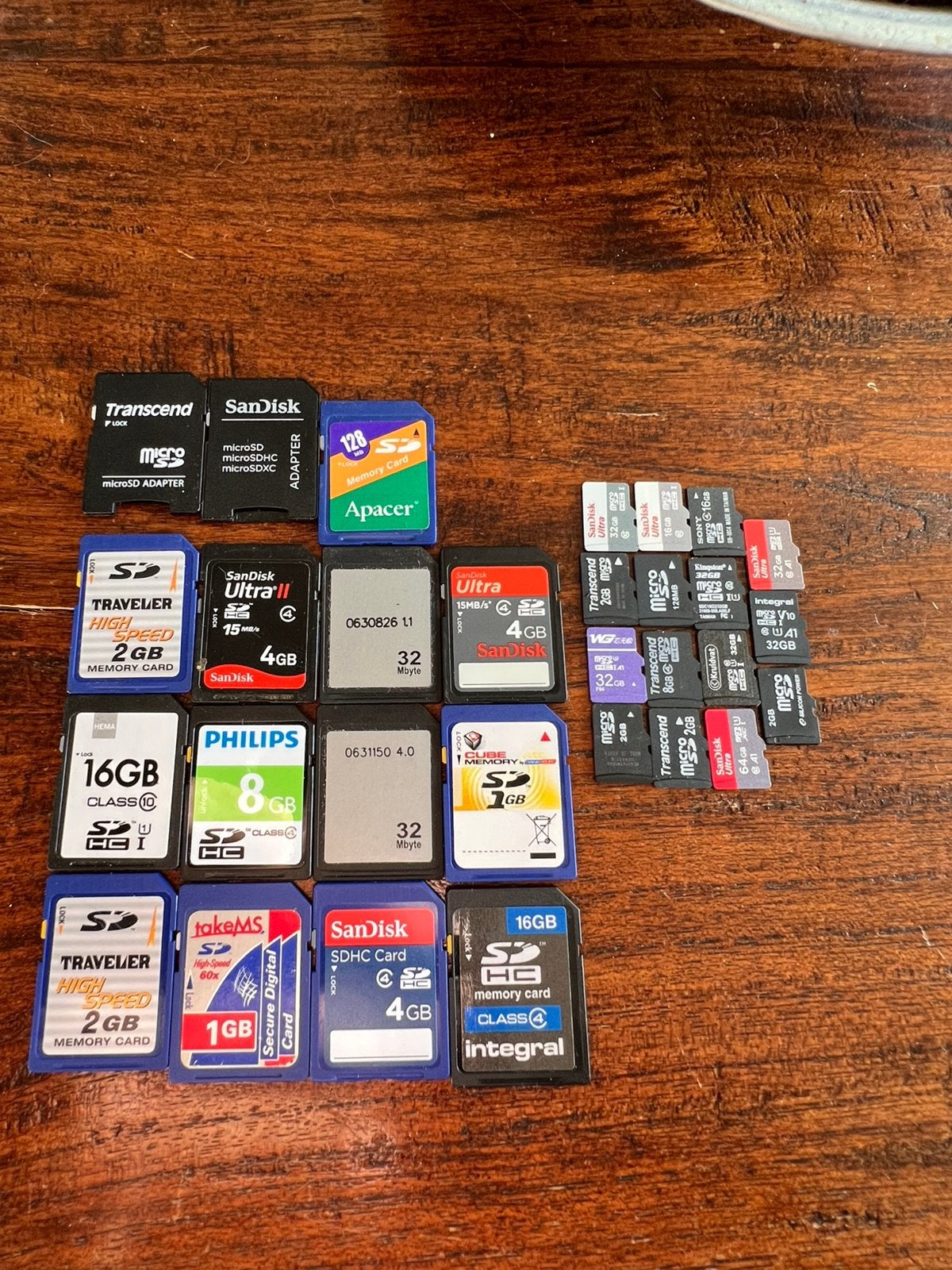 Sd kaarten, SD, 32 GB, Ophalen of Verzenden, Zo goed als nieuw