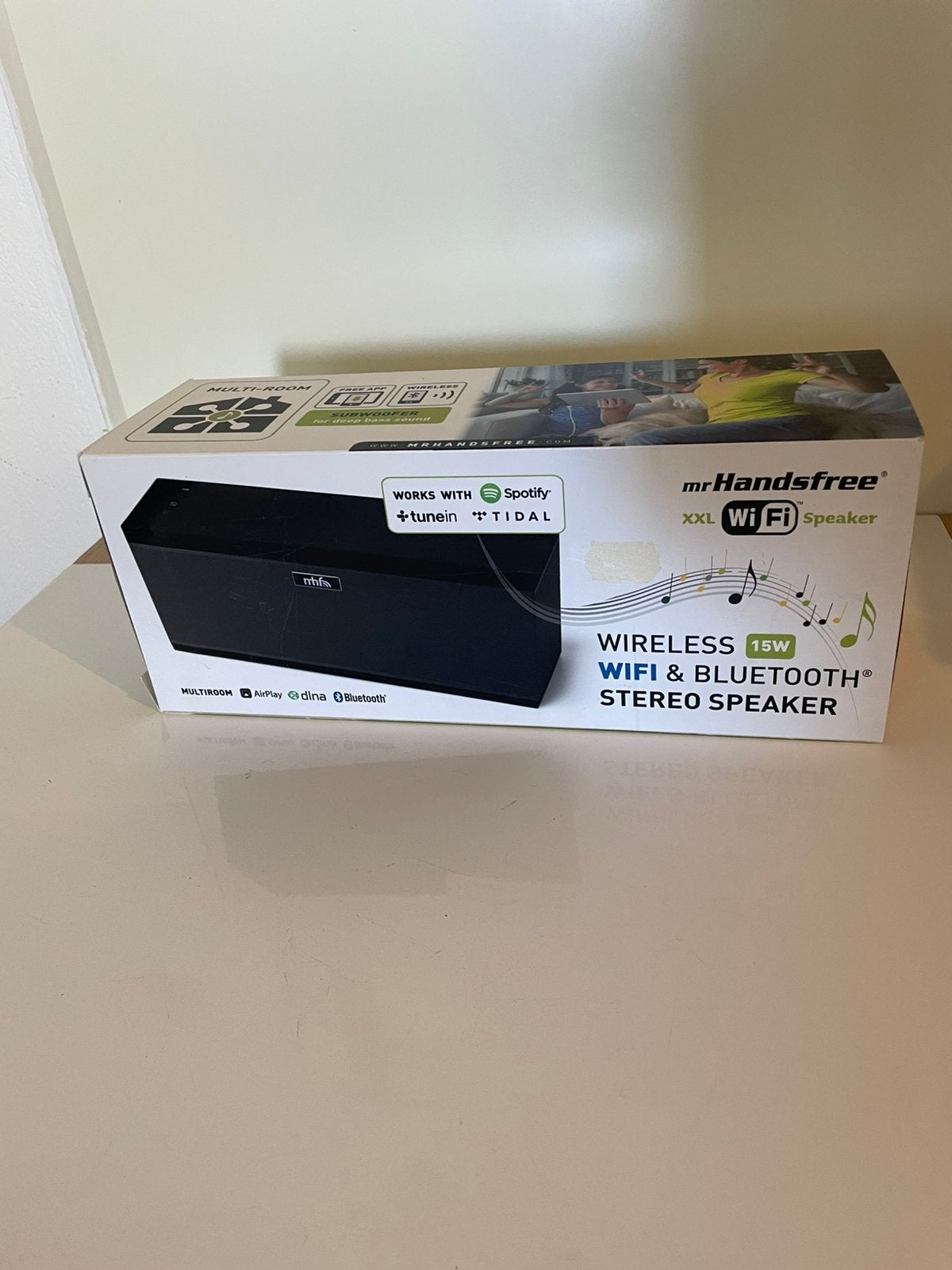 Mr Handsfree XXL Wifi & Bluetooth Stereo Speaker