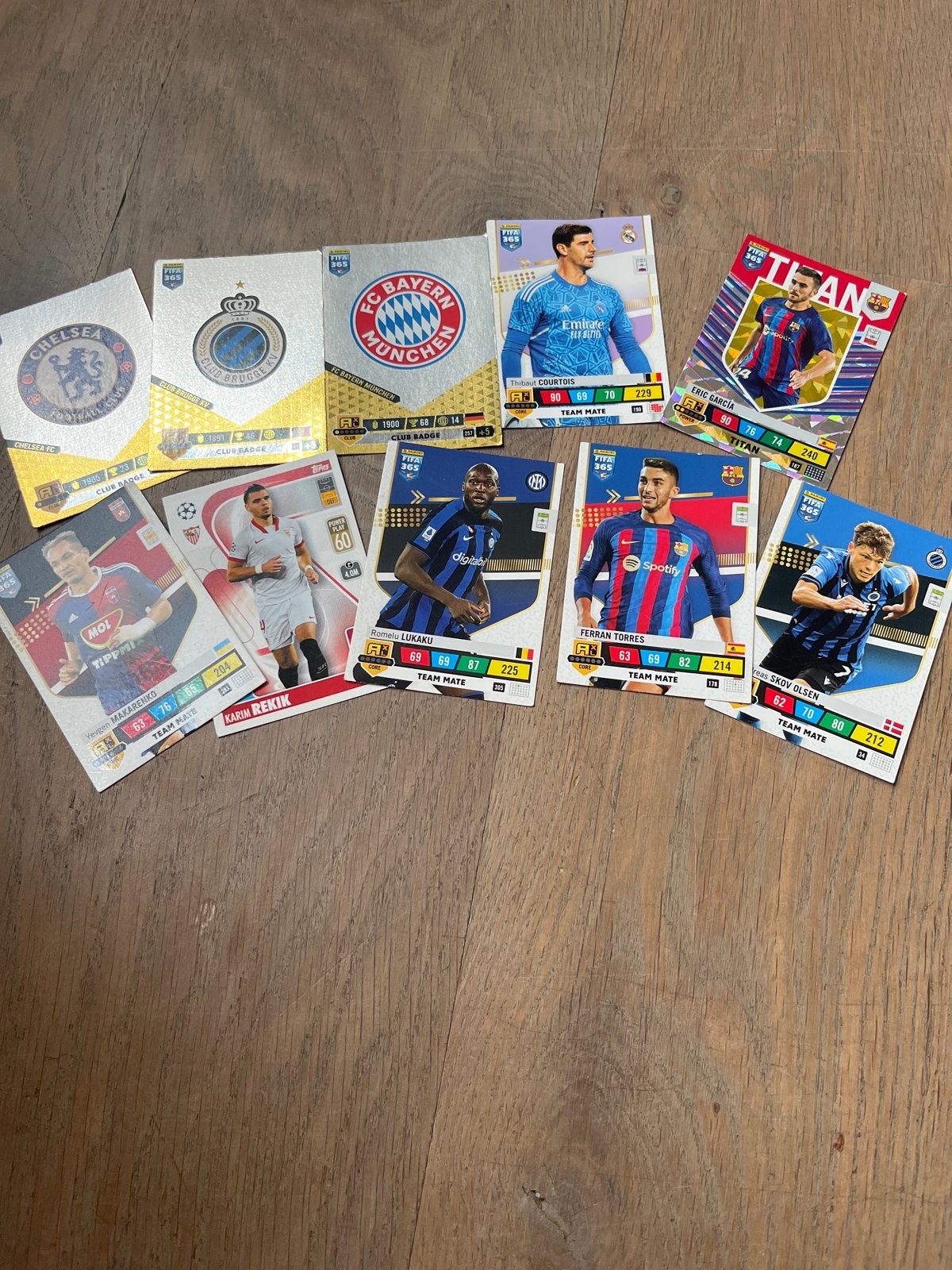 Voetbalplaatjes FIFA 365 Panini - Diverse clubs, Ophalen of Verzenden, Gebruikt, Buitenlandse clubs, Poster, Plaatje of Sticker