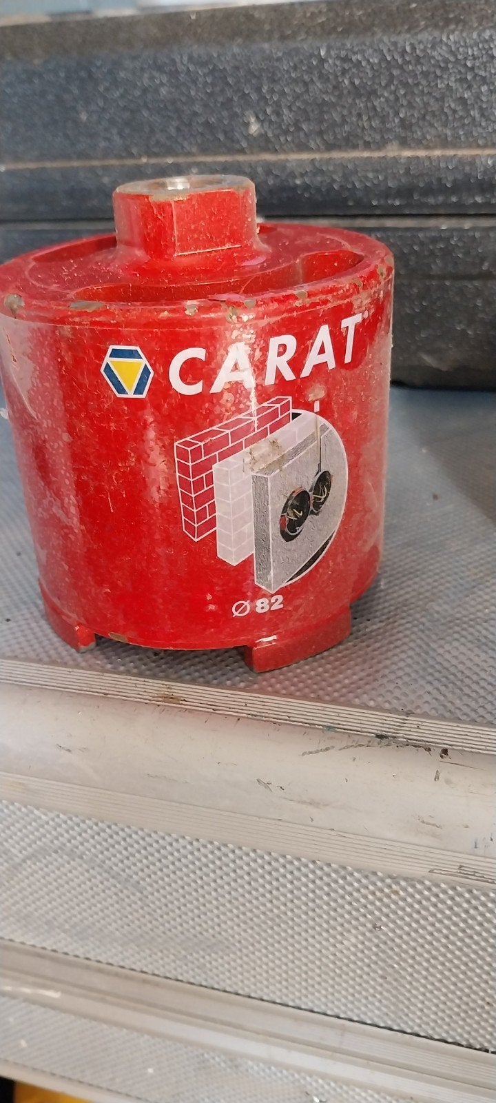 carat gatenboor 82mm, Doe-het-zelf en Verbouw, Ophalen of Verzenden, Nieuw, Boormachine