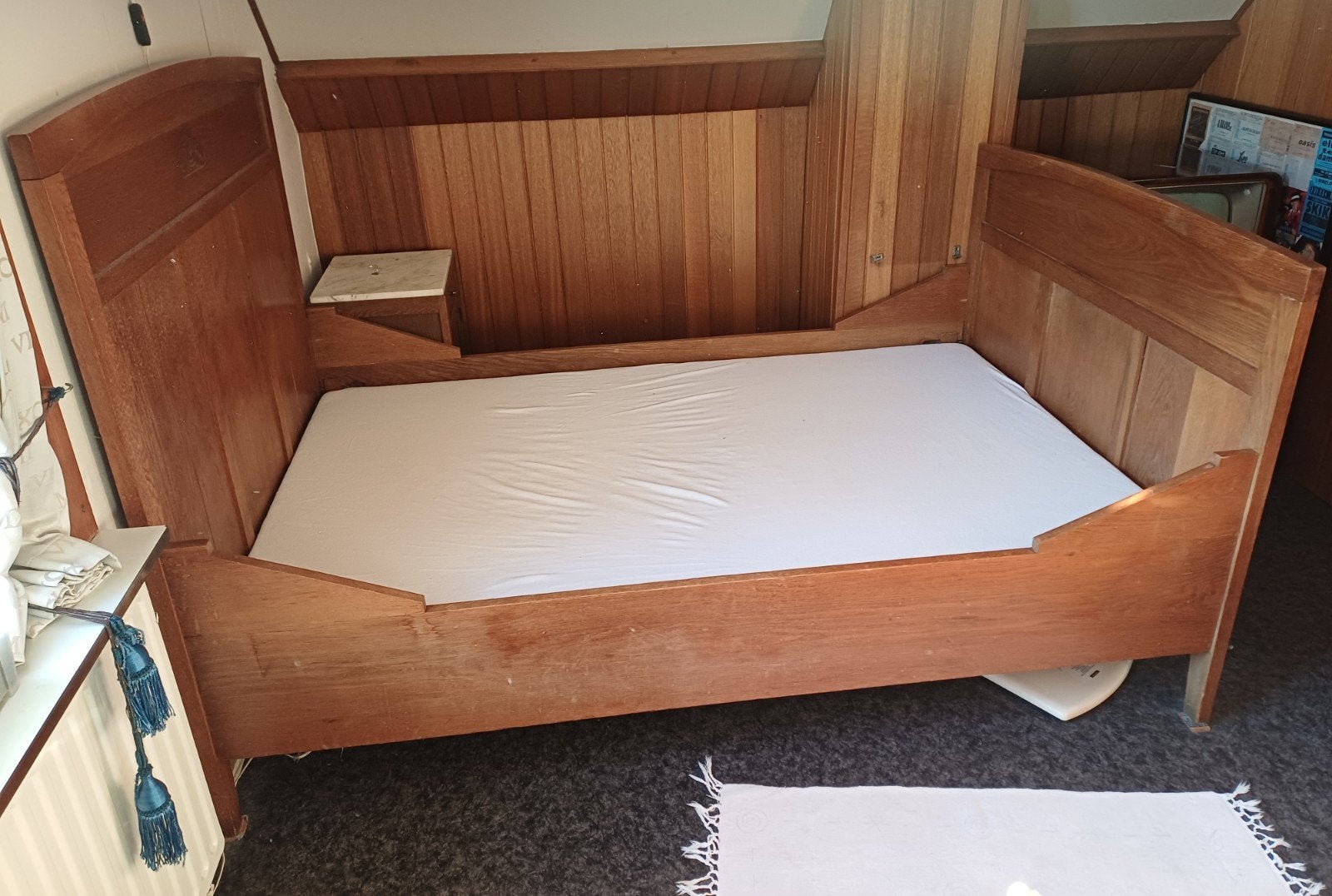 Bed & kledingkast ca. 1940, Ophalen