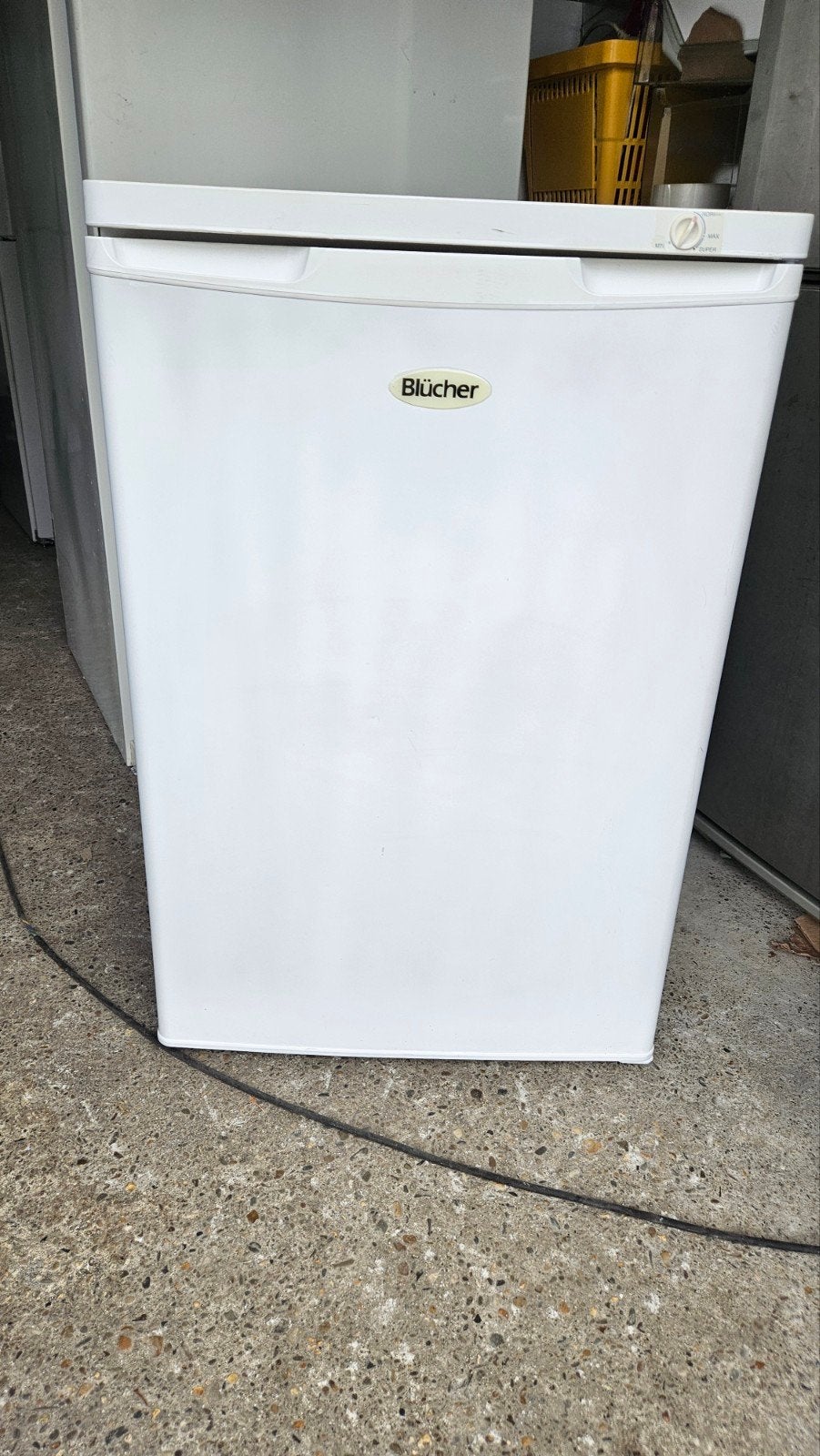 Blücher vrieskast A+., Gebruikt, Minder dan 60 cm, Energieklasse A of zuiniger, Vrijstaand