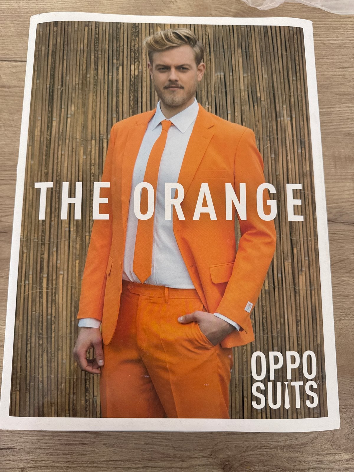OppoSuits The Orange Herenkostuum - Maat 46 (S), Kleding | Heren, Ophalen of Verzenden, Nieuw, Maat 46 (S) of kleiner, Oranje
