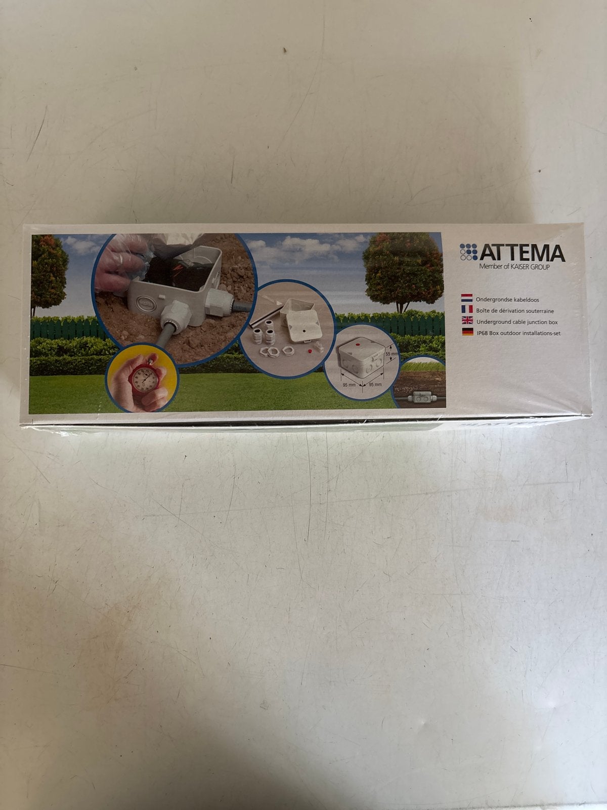 Attema Ondergrondse kabeldoos IP68 - Nieuw, Ophalen of Verzenden, Nieuw, Overige typen