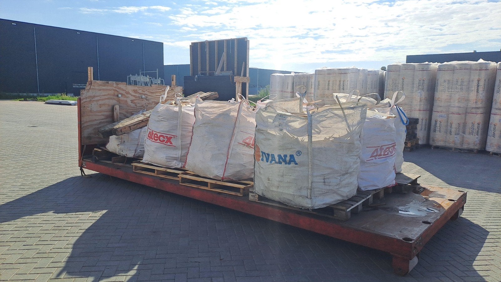 20 bigbags vuren, Tuin en Terras, Minder dan 3 m³, Ophalen of Verzenden