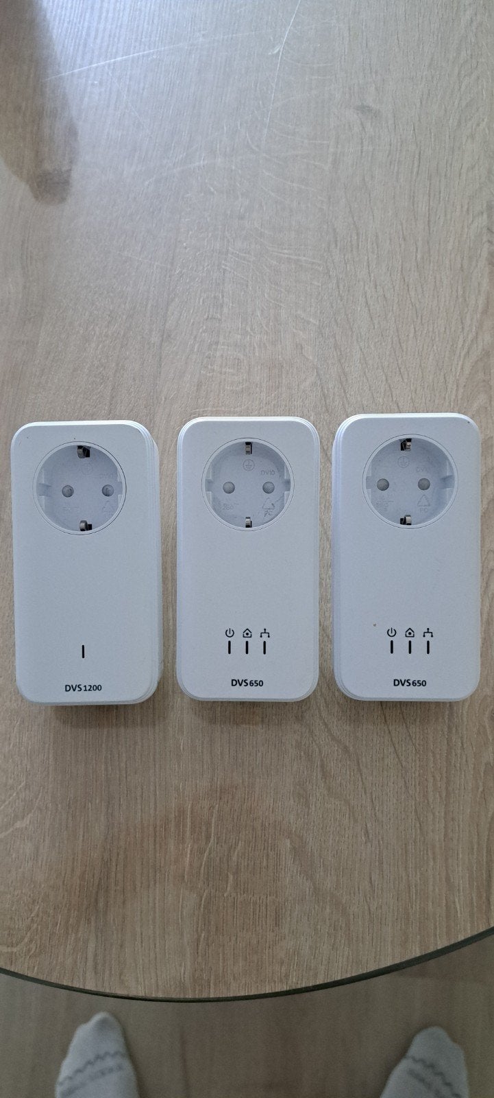 Devolo Powerline Adapters: 1x DVS 1200, 2x DVS 650, Computers en Software, Ophalen of Verzenden