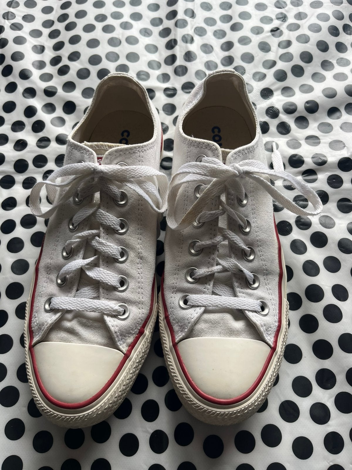 Converse All Star maat 39,5, Ophalen of Verzenden, Gedragen, Wit, Sneakers of Gympen
