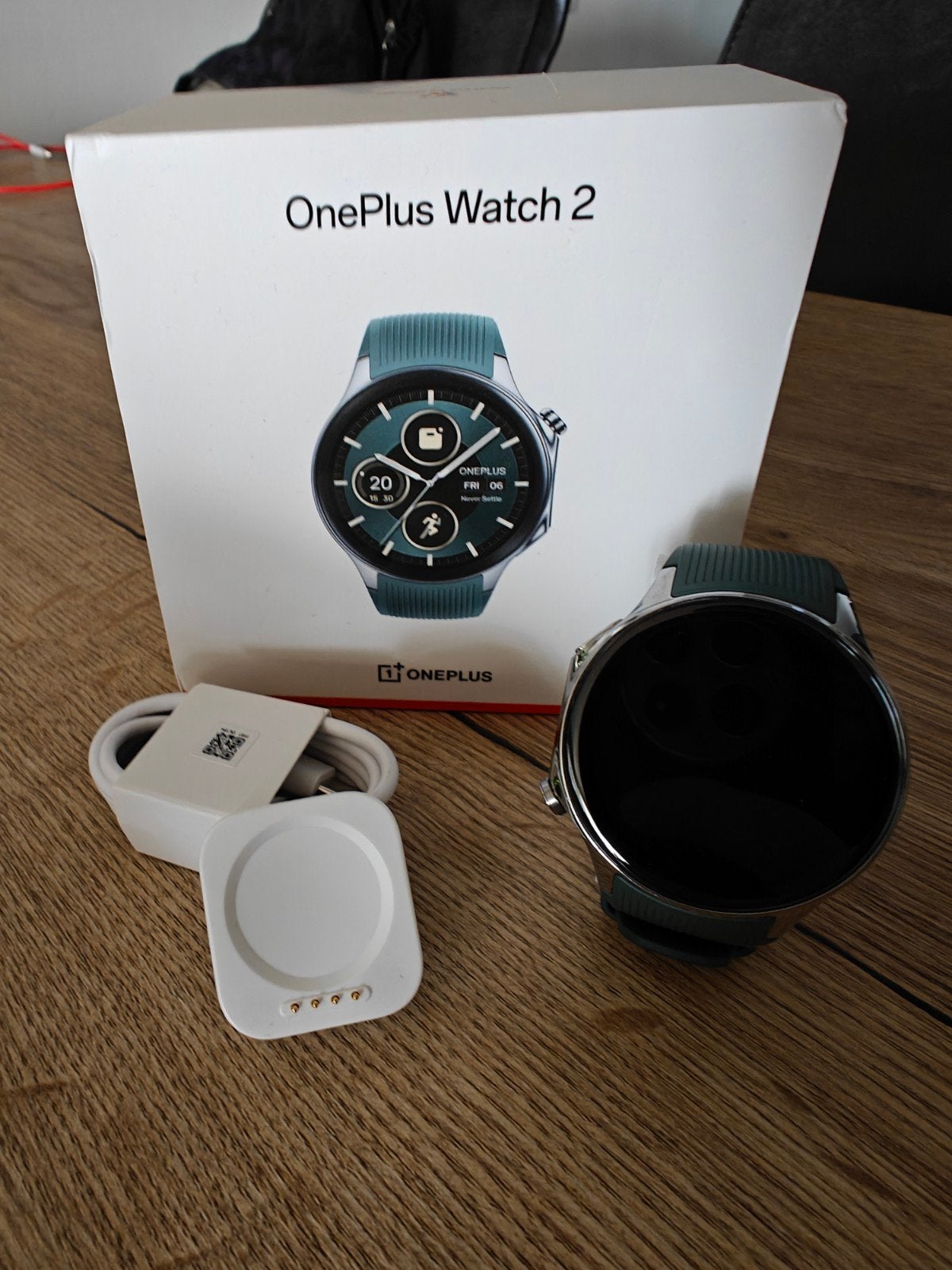 OnePlus Watch 2 - Radiant Steel, Ophalen of Verzenden, Zo goed als nieuw, Waterdicht, OnePlus