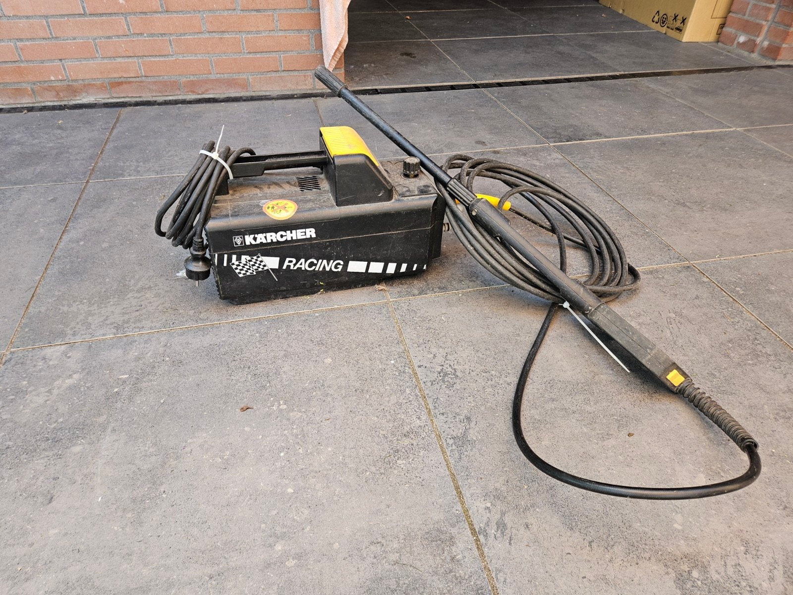 Karcher hogedrukreiniger, Ophalen, Elektrisch
