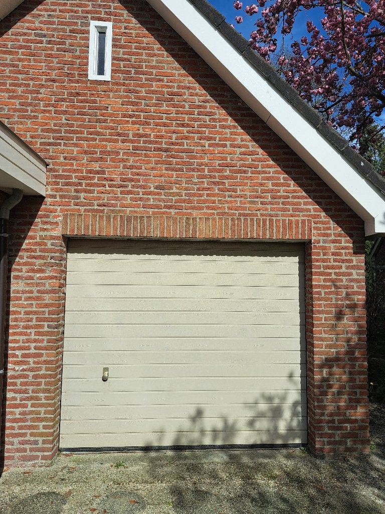Hormann electrische garagedeur, Ophalen, Garagedeur, Vouwdeur, Kunststof