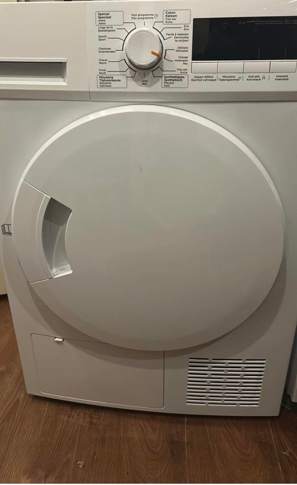 Wasdroger - zo goed als nieuw, Ophalen, Zo goed als nieuw, Condens, 85 tot 90 cm